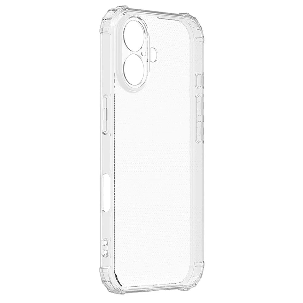 For iPhone 16 Shockproof Case Transparent Phone Cover Case - 2