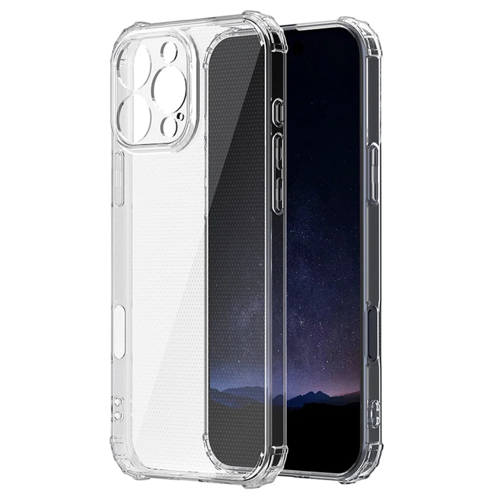For iPhone 16 Pro Max Case Wear-Resistant Anti-Scratch Transparent Mobile Phone Cover - 5
