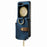 For Samsung Galaxy Z Flip7 FE 5G / Z Flip6 5G Case Zipper Pocket Finger Ring Retro Leather+PC Phone Cover - Blue - 2