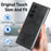 For Samsung Galaxy Z Fold6 5G Magnetic Case Detachable PU+TPU Phone Cover - Black - 6