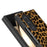 ABEEL For Samsung Galaxy Z Fold6 5G Case Leopard Pattern PU+PC Phone Cover - Gold - 2