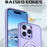 For iPhone 16 Pro Max Magnetic Case TPU+Acrylic Kickstand Phone Cover - Light Purple - 5