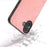For iPhone 16 Plus Case PU Leather PC TPU 3 Layer Hybrid Phone Cover - Pink - 2