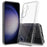 For Samsung Galaxy S24 FE Case TPU+Acrylic Shockproof Clear Phone Cover - 1
