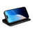 QIALINO For iPhone 16 Pro Case Genuine Cow Leather Phone Cover with Card Holder - Black - 2
