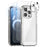 NORTHJO 5 in 1 For iPhone 16 Pro Case PC+TPU Phone Cover with 2 Screen Protector, 2 Lens Protector - 1