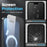 NORTHJO 5 in 1 For iPhone 16 Pro Case PC+TPU Phone Cover with 2 Screen Protector, 2 Lens Protector - 4