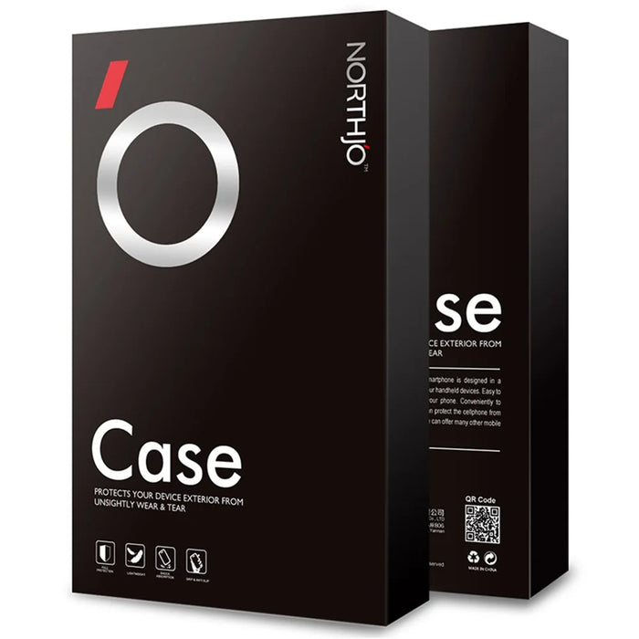 NORTHJO 5 in 1 For iPhone 16 Pro Case PC+TPU Phone Cover with 2 Screen Protector, 2 Lens Protector - 6