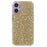 For iPhone 16 Plus Case Protective Soft TPU Phone Cover with Glittery Surface - Gold - 3