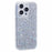 For iPhone 16 Pro Max Case Glittery Design Anti-Drop Soft TPU Phone Cover - Silver - 1