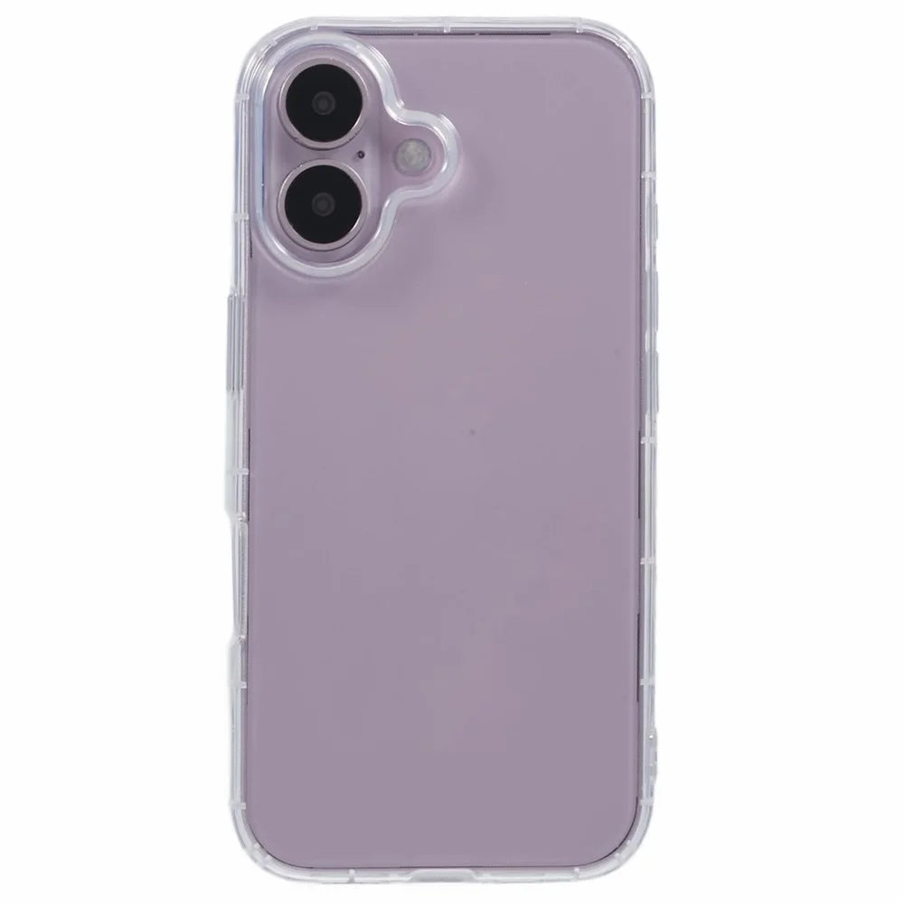 For iPhone 16 Plus Case TPU Air Cushion Anti Drop Phone Cover (Big Rear Lens Hole) - 3