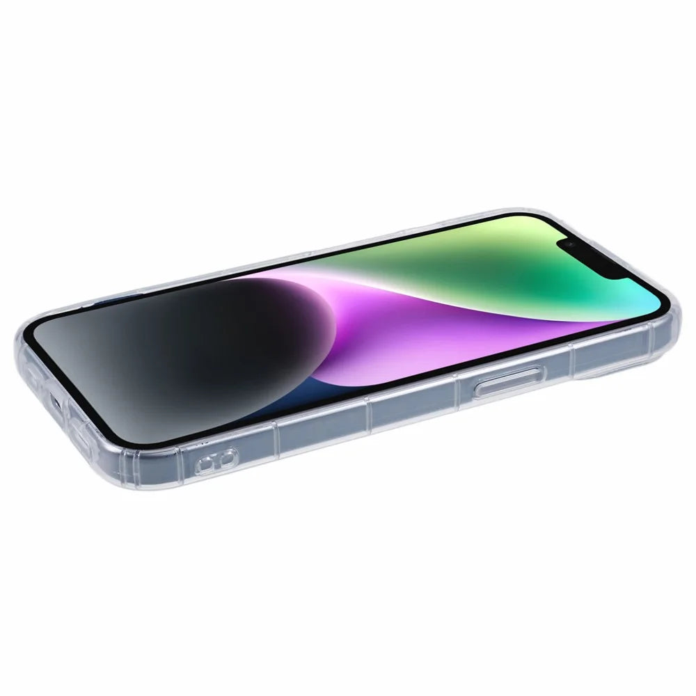 For iPhone 13 Case Airbag Cushion Protective TPU Clear Phone Cover - 5