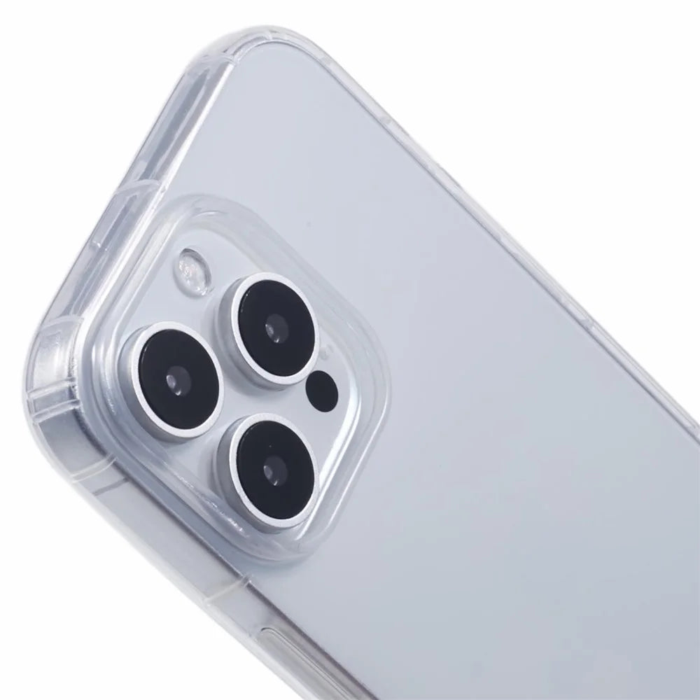 For iPhone 16 Pro Case Transparent Shockproof TPU Phone Cover - 6