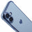 For iPhone 16 Plus Case TPU Phone Cover Cute Side Love Heart Electroplating Edge - Blue - 6