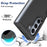 For Samsung Galaxy Z Fold6 5G Case Protective 2-in-1 PC+TPU Phone Cover - Black - 5
