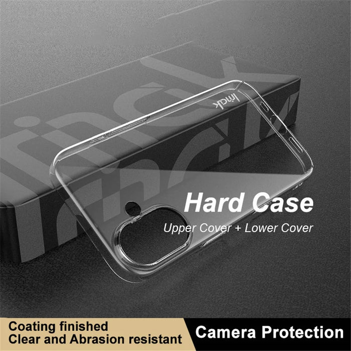 IMAK Crystal Case II Pro for iPhone 16 Case Transparent PC Protective Phone Cover - 4