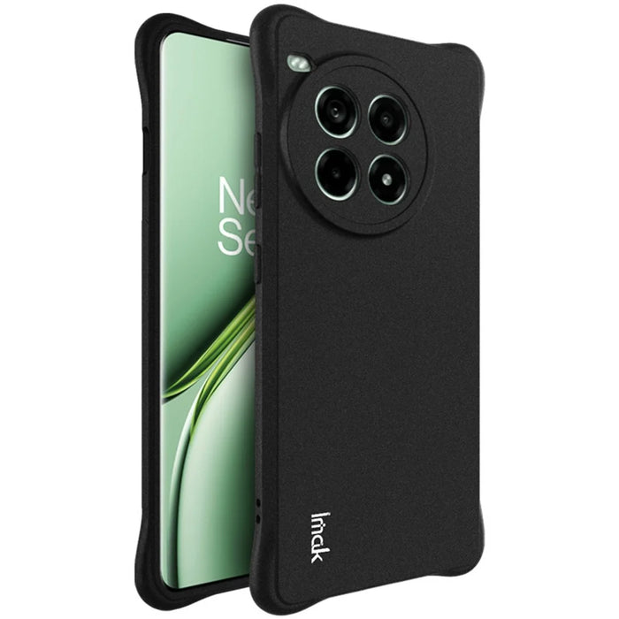 IMAK For OnePlus Ace 3 Pro 5G Case Airbag Drop-Proof Soft TPU Phone Cover - Black - 1