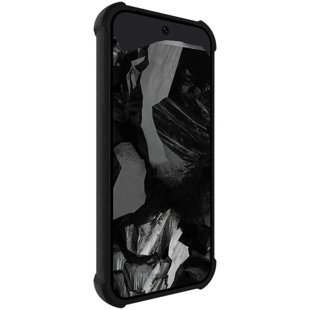 IMAK For Google Pixel 9 / Pixel 9 Pro Case Airbag Protection Anti-Drop TPU Phone Cover - Black - 3