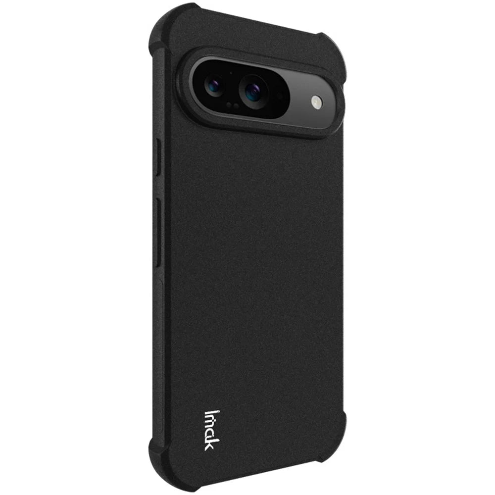IMAK For Google Pixel 9 / Pixel 9 Pro Case Airbag Protection Anti-Drop TPU Phone Cover - Black - 4