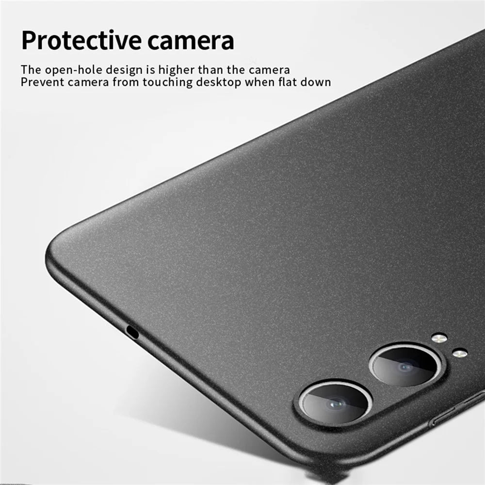 MOFI Shield Matte Series for OnePlus Nord CE4 Lite 5G / Oppo K12x 5G (China) PC Case Slim Phone Cover - Black - 4