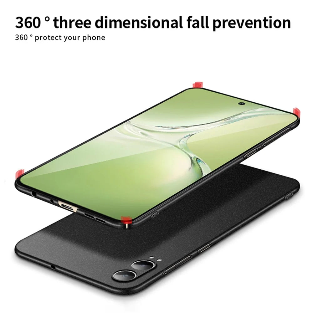 MOFI Shield Matte Series for OnePlus Nord CE4 Lite 5G / Oppo K12x 5G (China) PC Case Slim Phone Cover - Black - 6