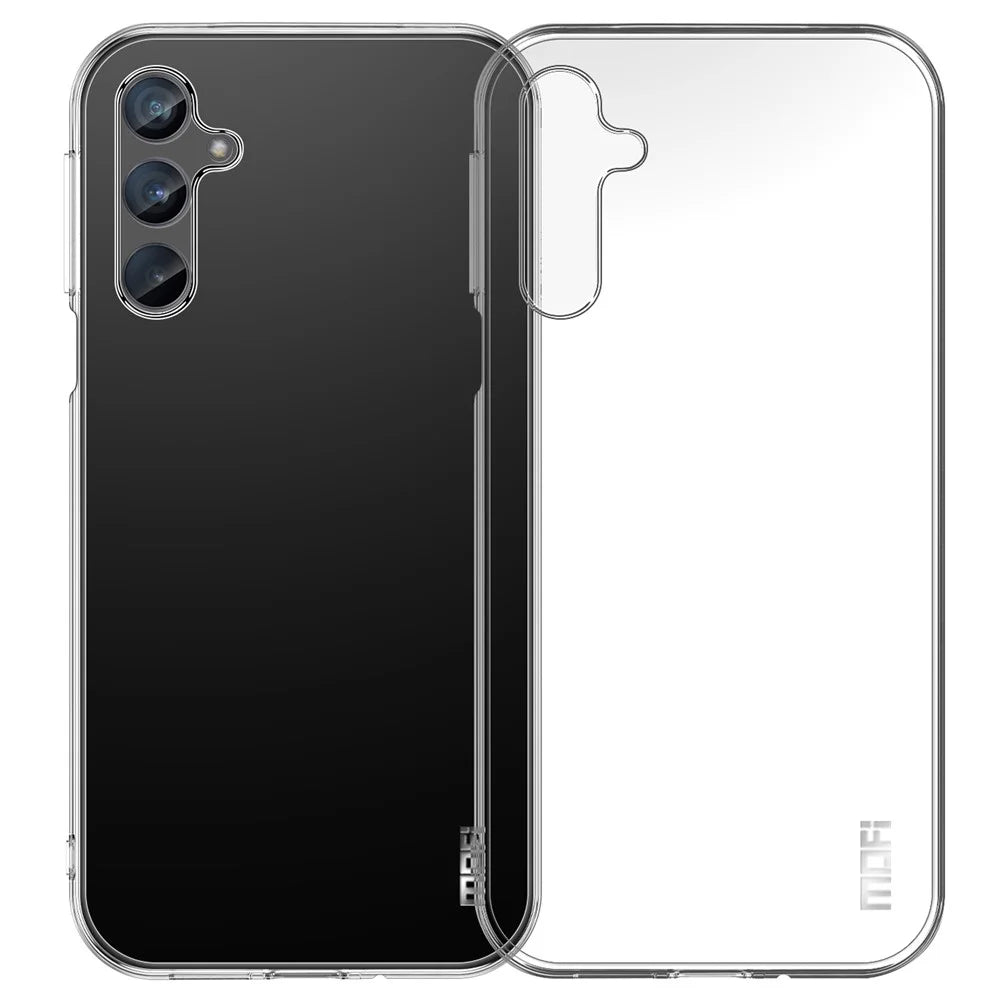MOFI For Samsung Galaxy M35 5G Case Transparent TPU Protective Phone Cover - 1