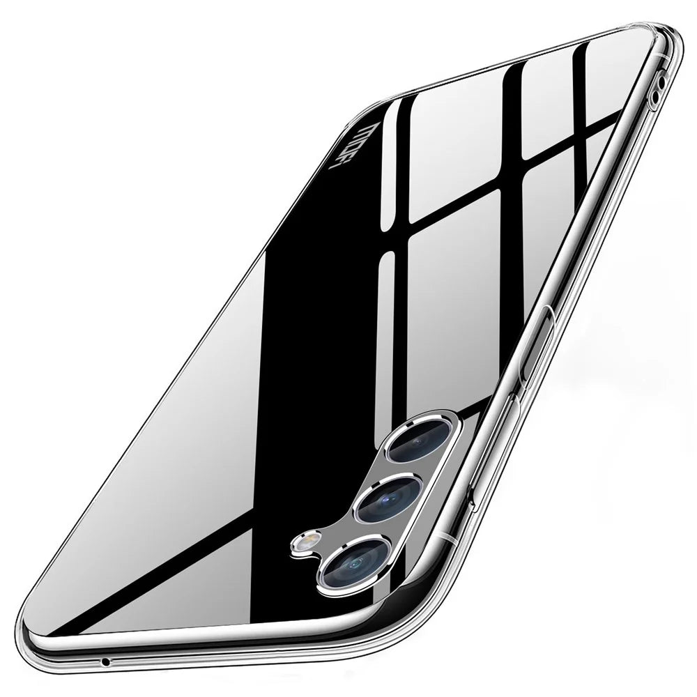 MOFI For Samsung Galaxy M35 5G Case Transparent TPU Protective Phone Cover - 2