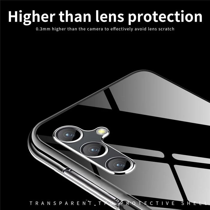 MOFI For Samsung Galaxy S24 FE Clear Case Anti-scratch Soft TPU Phone Cover - 6