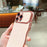 For iPhone 16 Pro Max Case Curly Wave Frame TPU Phone Cover Camera Protection - Ivory White - 6