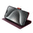 N.BEKUS CSJ-001 For iPhone 16 Pro Max Stand Case PU Leather Wallet Phone Cover - Wine Red - 3