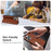 BKS-001 For iPhone 16 Pro Max Case PU Leather Phone Cover Magnetic Closure - Brown - 6