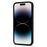 For iPhone 16 Pro Max Kickstand Case PU+TPU Card Holder Phone Cover - Black - 2