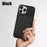 For iPhone 16 Pro Cover TPU Leather Phone Case RFID Blocking Hidden Mirror - Black - 7