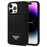 N.BEKUS For iPhone 16 Pro Max Kickstand Case Leather+TPU Card Slot Phone Cover - Black - 1