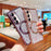 For Samsung Galaxy S23 Magnetic Case Glitter Leopard Print TPU Electroplating Phone Cover - Rose Pink - 4