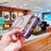 For Samsung Galaxy S23 Magnetic Case Glitter Leopard Print TPU Electroplating Phone Cover - Rose Pink - 7