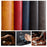 For iPhone 16 Pro Max Case Calf Texture PU Leather Coated PC Phone Cover - Orange - 6