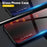 For iPhone 16 Plus Case Carbon Fiber Texture Tempered Glass+TPU Phone Cover - Black - 7