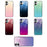For iPhone 16 Plus Case Gradient Color Tempered Glass+TPU Phone Shell - Gold / Pink - 2