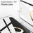 For iPhone 16 Plus Case Tempered Glass+PC+TPU Phone Cover - Lovely - 2