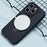 For iPhone 16 Pro Case Carbon Fiber Texture TPU+PC Phone Cover with Rotatable Magnetic Kickstand - 4
