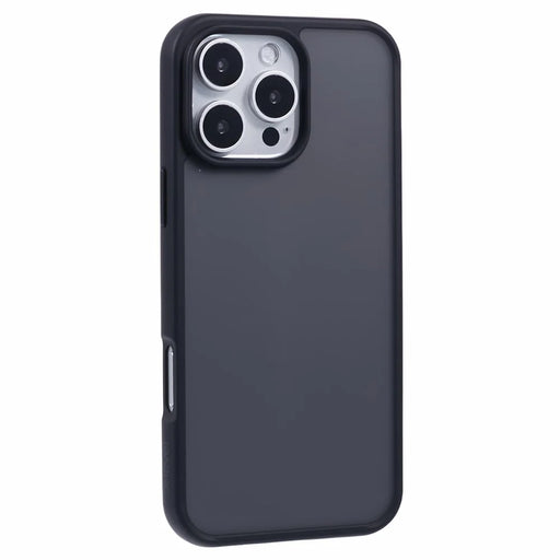 X-LEVEL For iPhone 16 Pro Max Case Acrylic + TPU Shockproof Phone Cover Skin-Friendly Touch - Black - 1