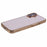 X-LEVEL For iPhone 16 Case Hard PC Transparent Shockproof Phone Cover - Gold - 5