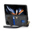 D1 For Samsung Galaxy Z Fold6 5G Case Kickstand Card Bag Leather+PC Phone Cover with Strap - Black - 3