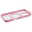 For iPhone 16 Pro Max Phone Case Ring Holder Kickstand PC+TPU Phone Cover - Pink - 6