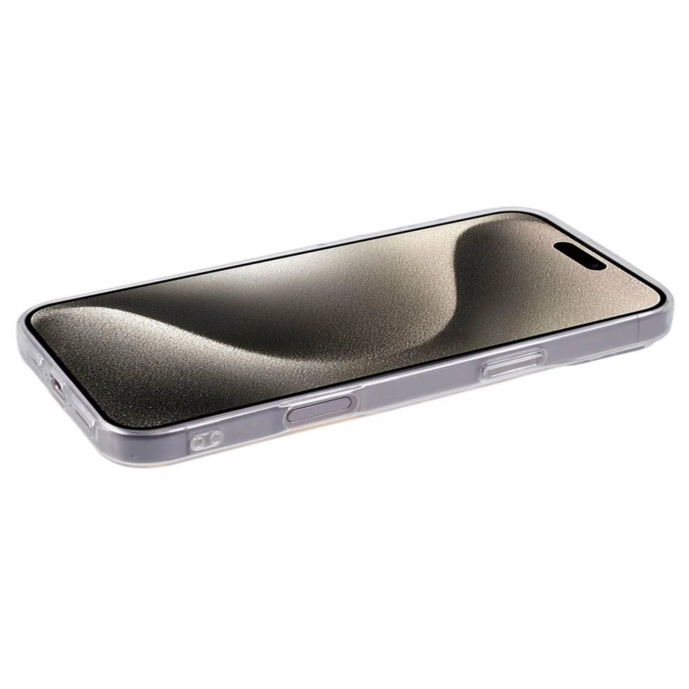 X-LEVEL For iPhone 16 Clear Case TPU Anti-Scratch Defender Phone Cover - 5