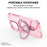 For iPhone 16 Pro Max Hybrid Case TPU+PC Kickstand Phone Protector Glitter Design - Pink - 4