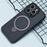 For iPhone 15 Pro Max Case Hidden Magnetic Kickstand TPU+PC Phone Cover with Carbon Fiber Texture - 6