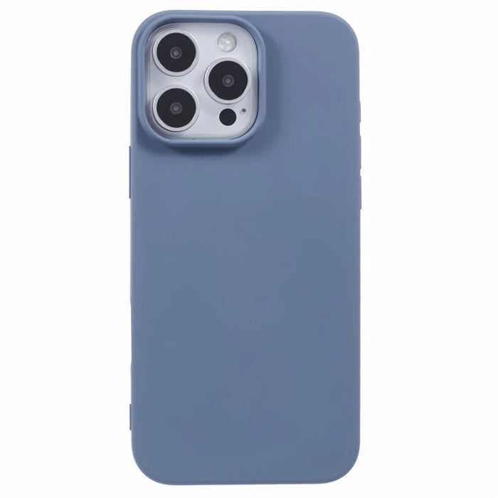 X-LEVEL For iPhone 16 Pro Case Soft TPU Phone Case with Liquid Silicone Texture - Grey - 3