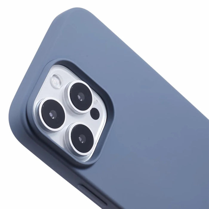 X-LEVEL For iPhone 16 Pro Case Soft TPU Phone Case with Liquid Silicone Texture - Grey - 6
